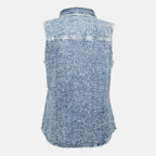 Image of de-easy Denim Shirt by Diesel for Women - Season Spring-Summer 2026 - Back View