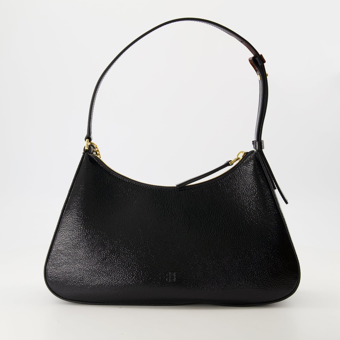 black leather bag, adjustable strap bag, Givenchy accessory, feminine leather bag, designer handbag