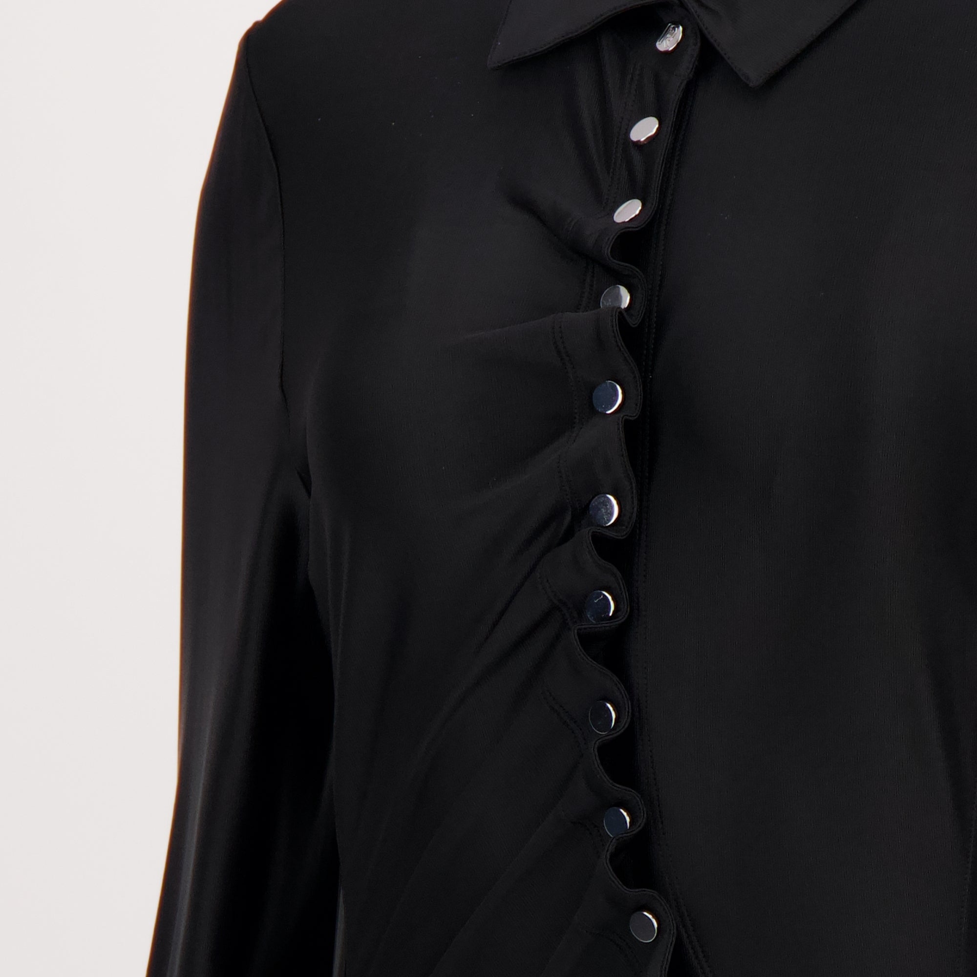 Image of Long Draped Dress by Rabanne for Women - Season Autumn-Winter 2025 - Detail View 2