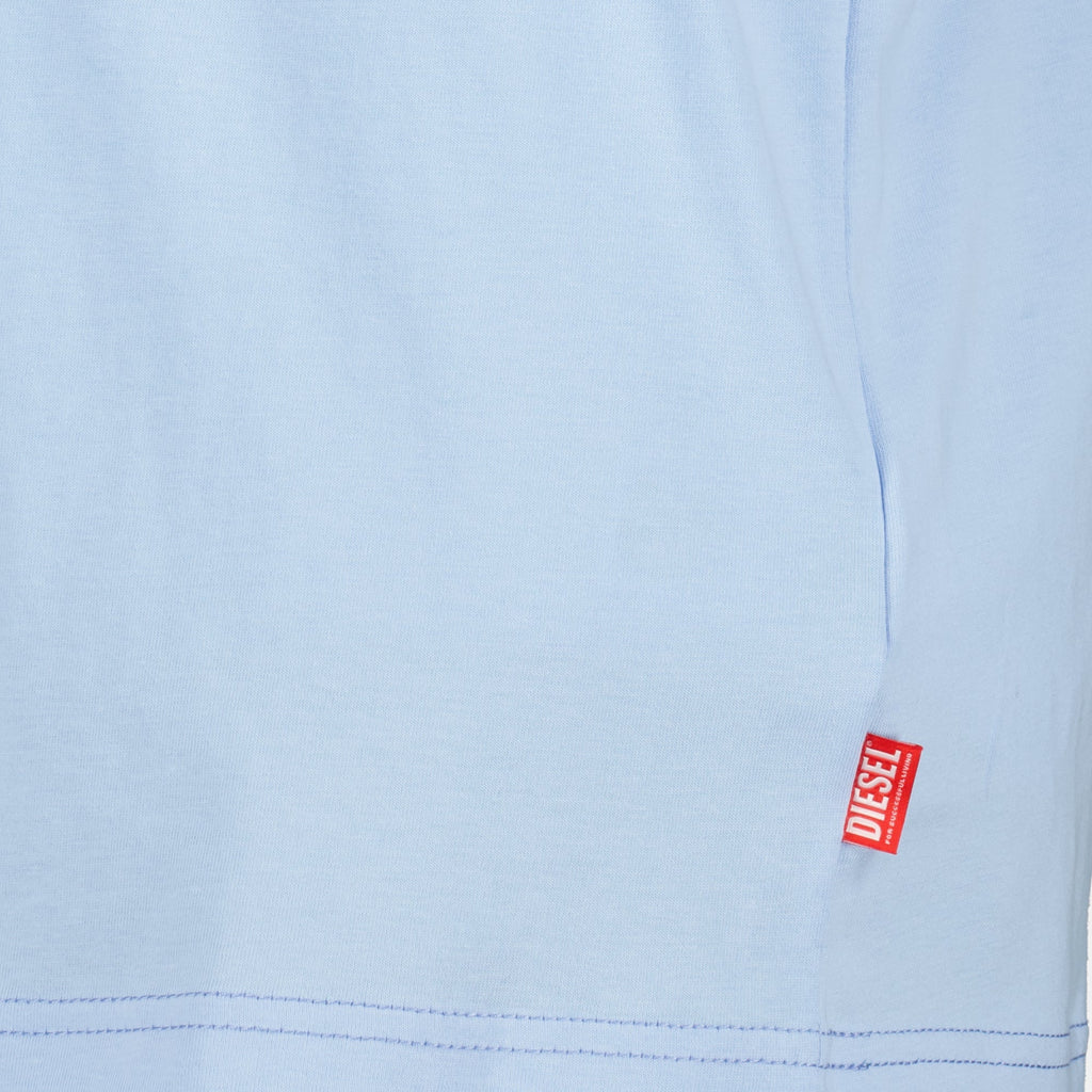 T-Shirt in cotone blu T-Norm