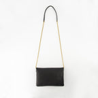 Cassandre Pouch, Saint Laurent bag, black chain pouch, lambskin leather bag, luxury accessory
