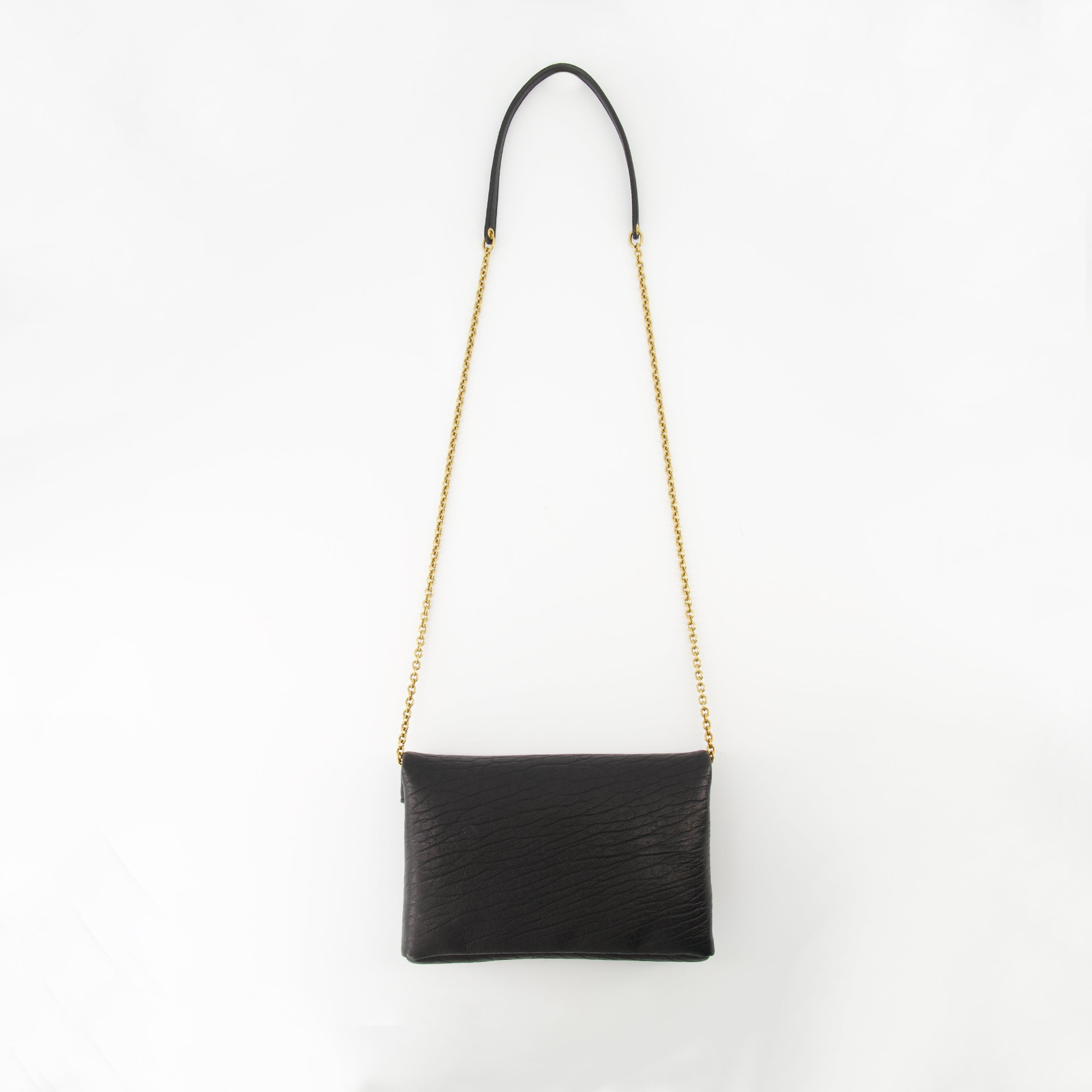 Cassandre Pouch, Saint Laurent bag, black chain pouch, lambskin leather bag, luxury accessory