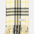 plaid scarf, cashmere, Check Collection, fall winter 2024, vintage charm