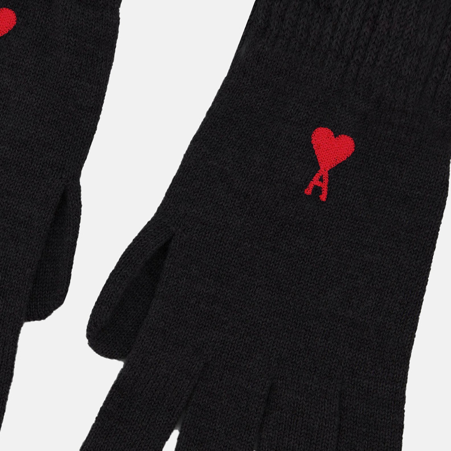 ami paris handschuhe Ami de Cœur Logo Gloves - AMI Paris - Unisex