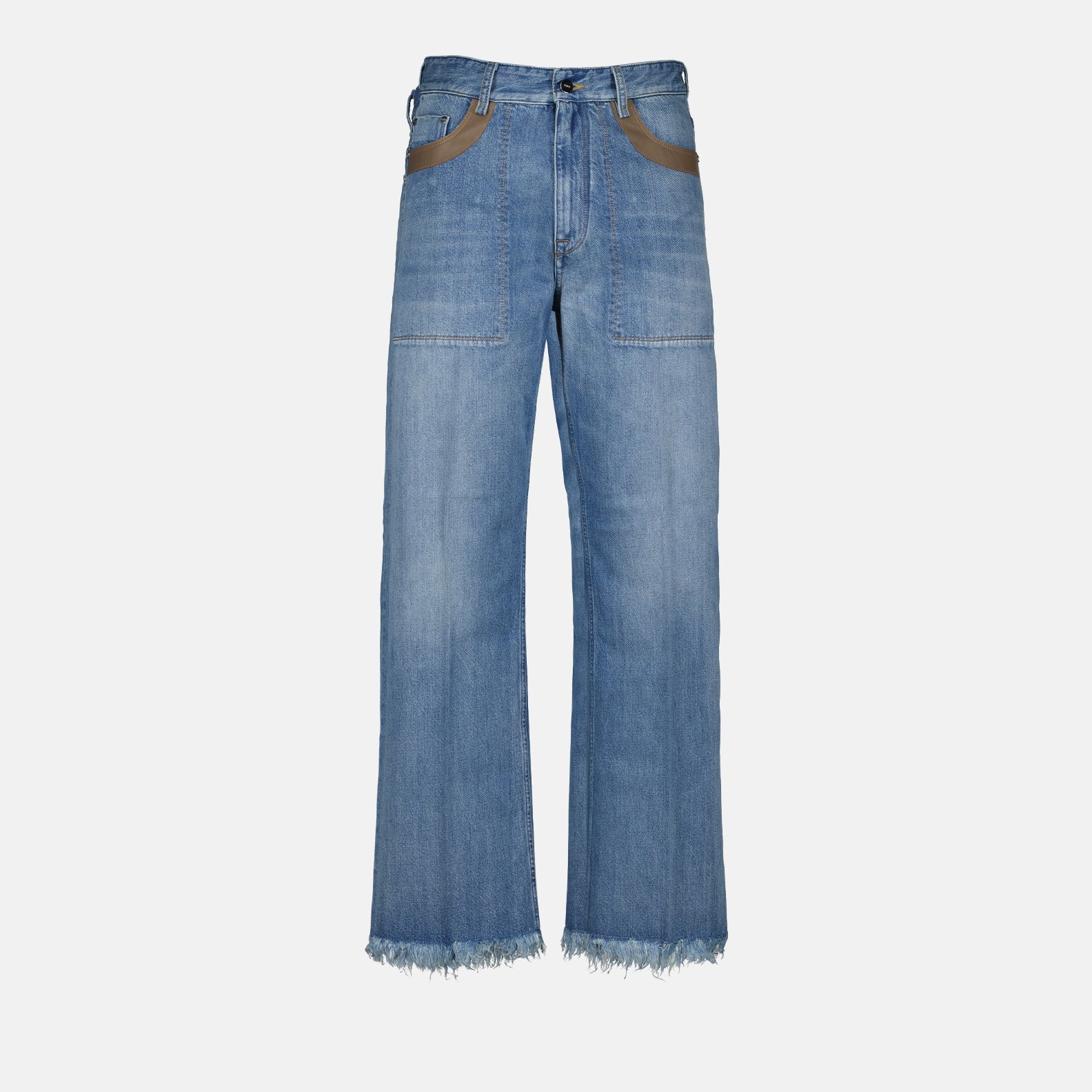 Fendi, Men's denim jeans, luxury jeans, designer jeans, high-end fashion