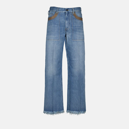 Fendi, Men's denim jeans, luxury jeans, designer jeans, high-end fashion