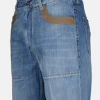 Fendi, Men's denim jeans, luxury jeans, designer jeans, high-end fashion