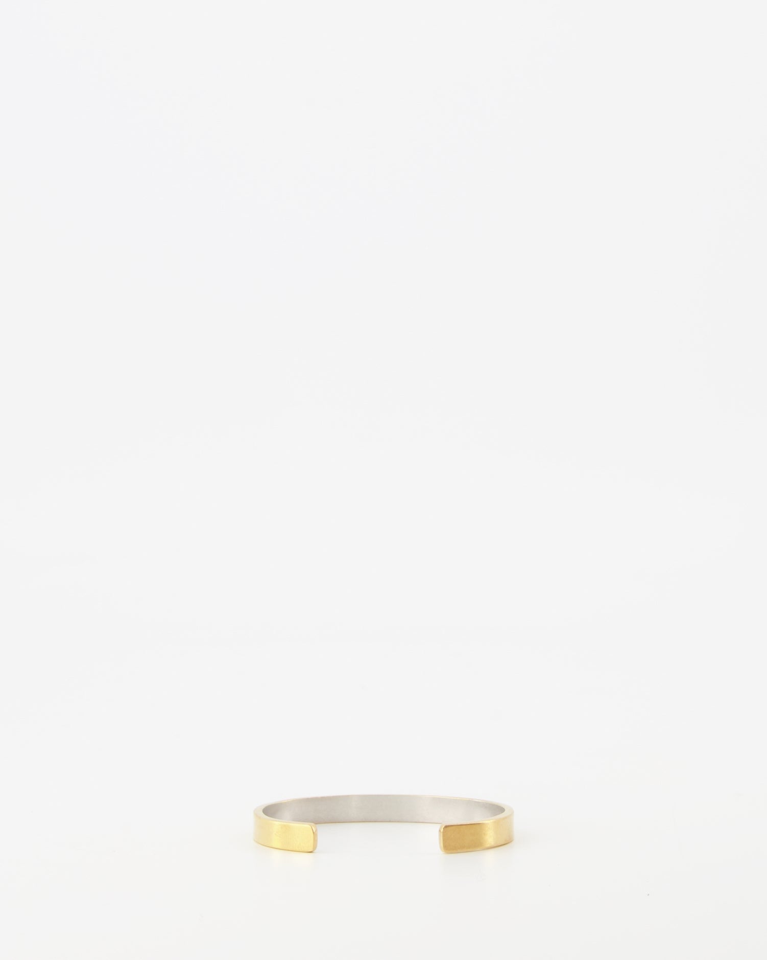 Gold Bangle, Maison Margiela, Luxury Women's Jewelry, Elegant Accessory, Haute Couture