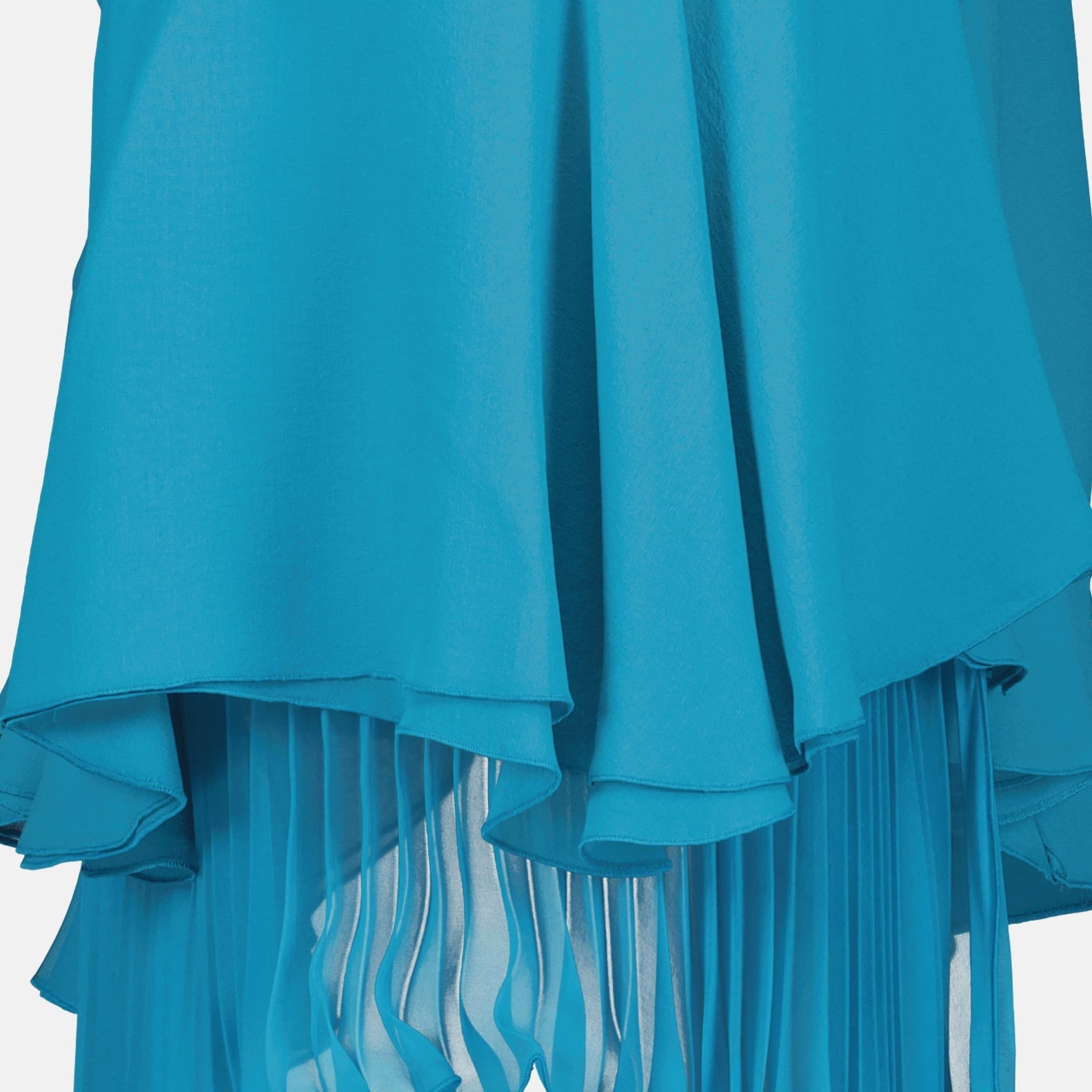 Versace silk skirt, luxury women's fashion, blue designer skirt, high-end clothing, elegant women's wear