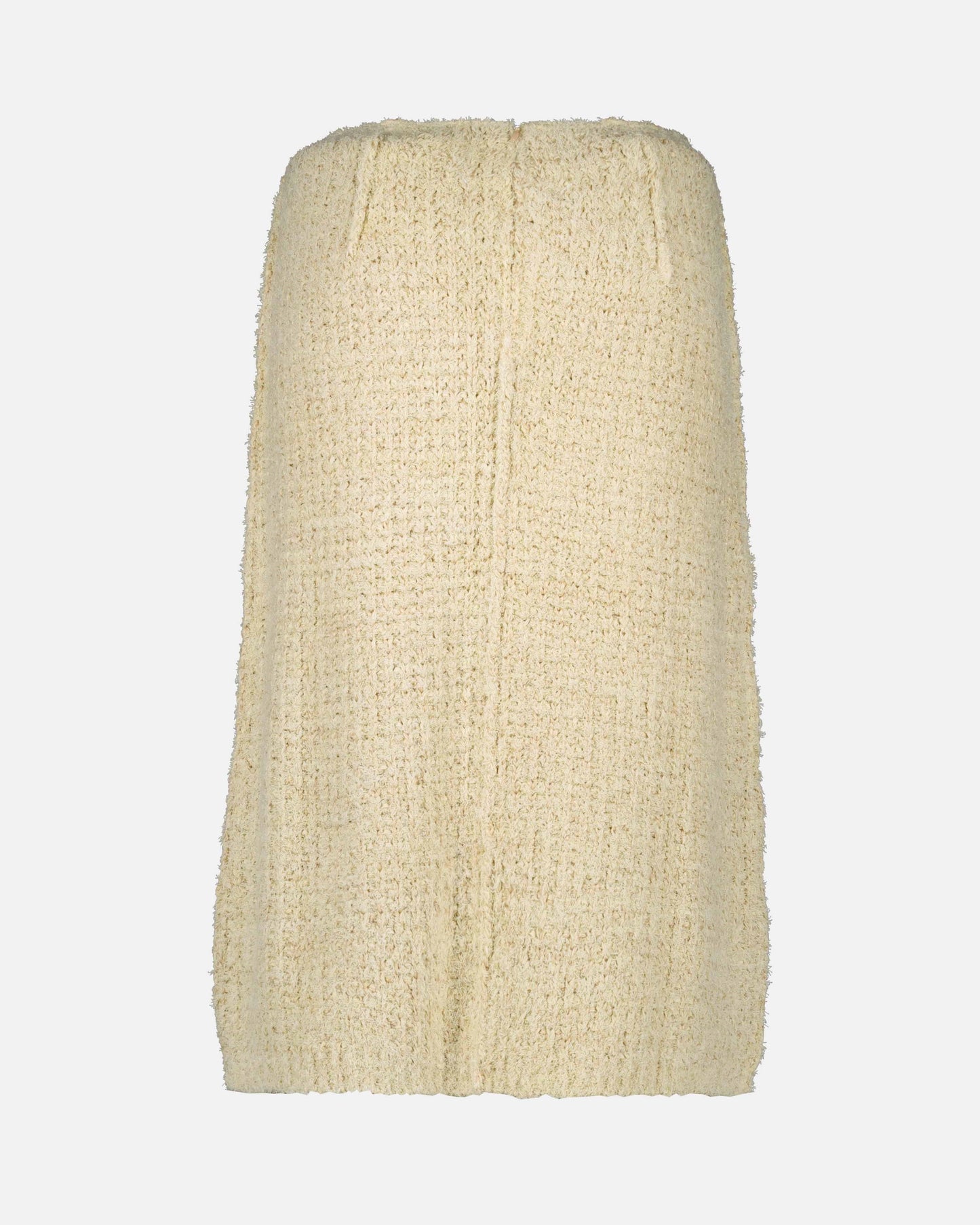 Midi skirt, beige jute, Maison Margiela, luxury clothing, women's fashion