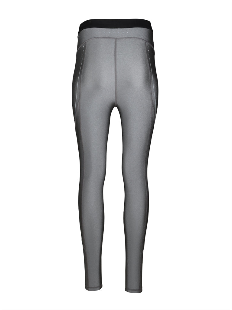 Moncler leggings, women's grey leggings, luxury activewear, designer leggings, Moncler fashion