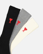 luxury socks, heart-lot socks, AMI Paris socks, designer accessories, stylish socks