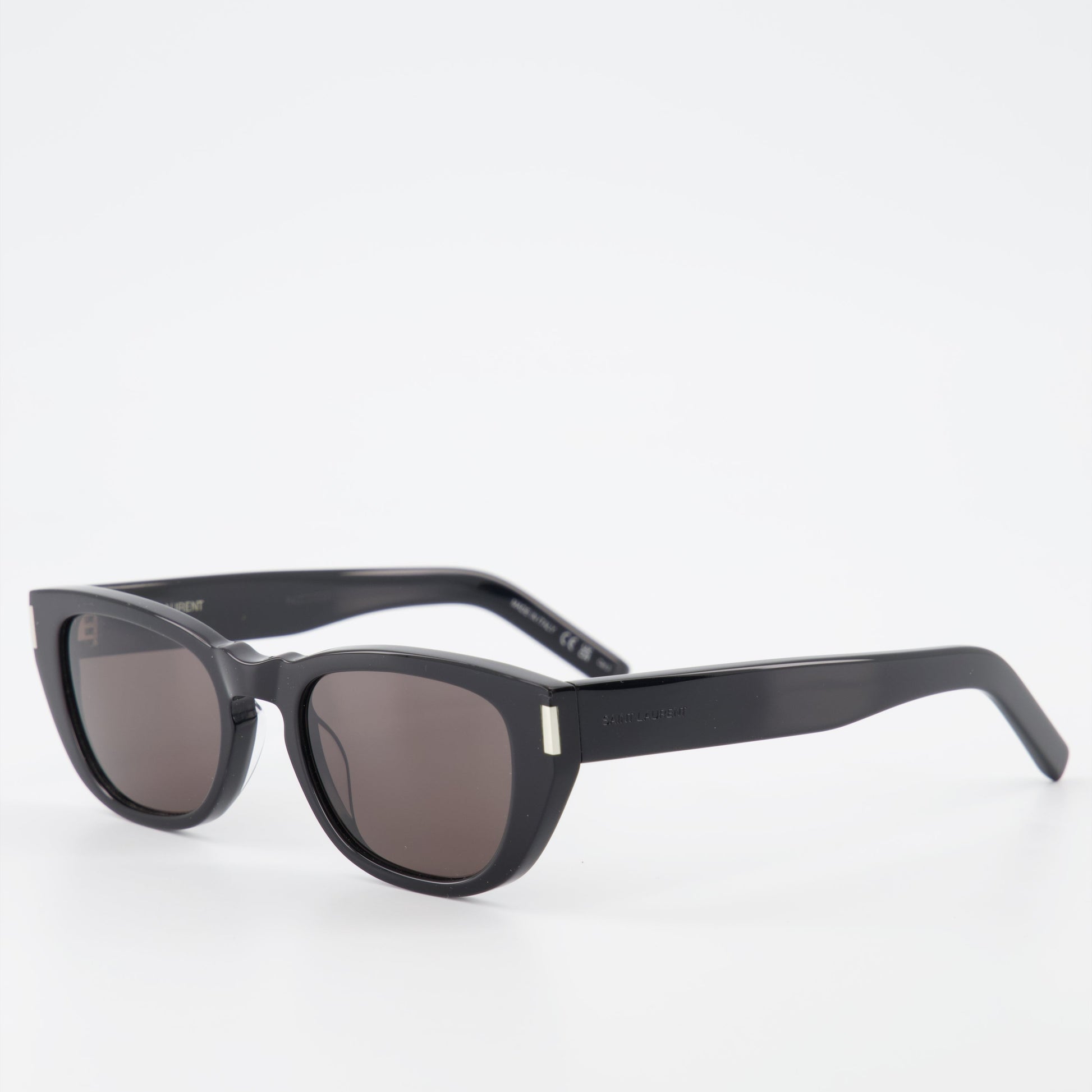 Saint Laurent sunglasses, men's luxury eyewear, black SL 28, designer sunglasses, high-end fashion accessories