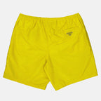 Image of Yellow Re-Nylon Swim Shorts by Prada for Men - Season Spring-Summer 2023 - Product detail view 1