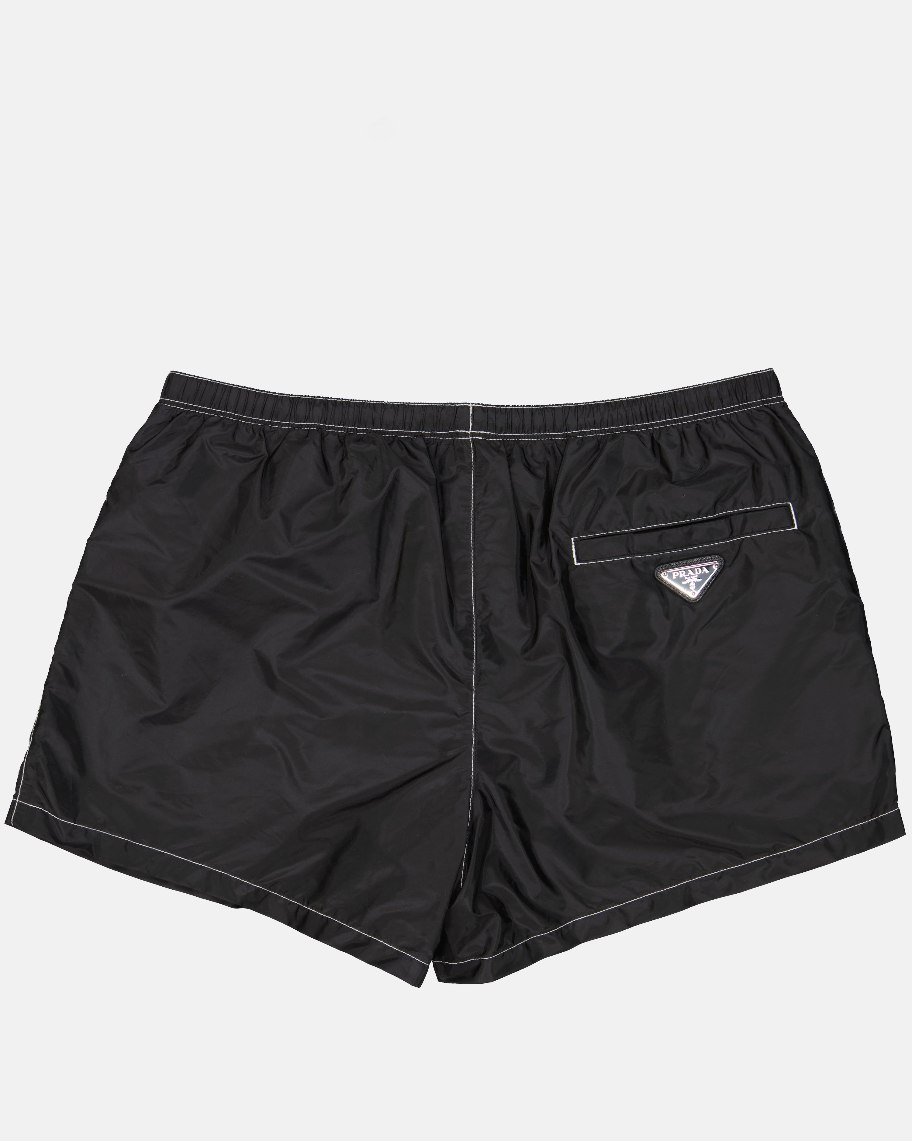Prada, swimwear, Re-Nylon, black, luxury