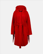 Stella McCartney Coat, Fringe, Red, Haute Couture, Luxury