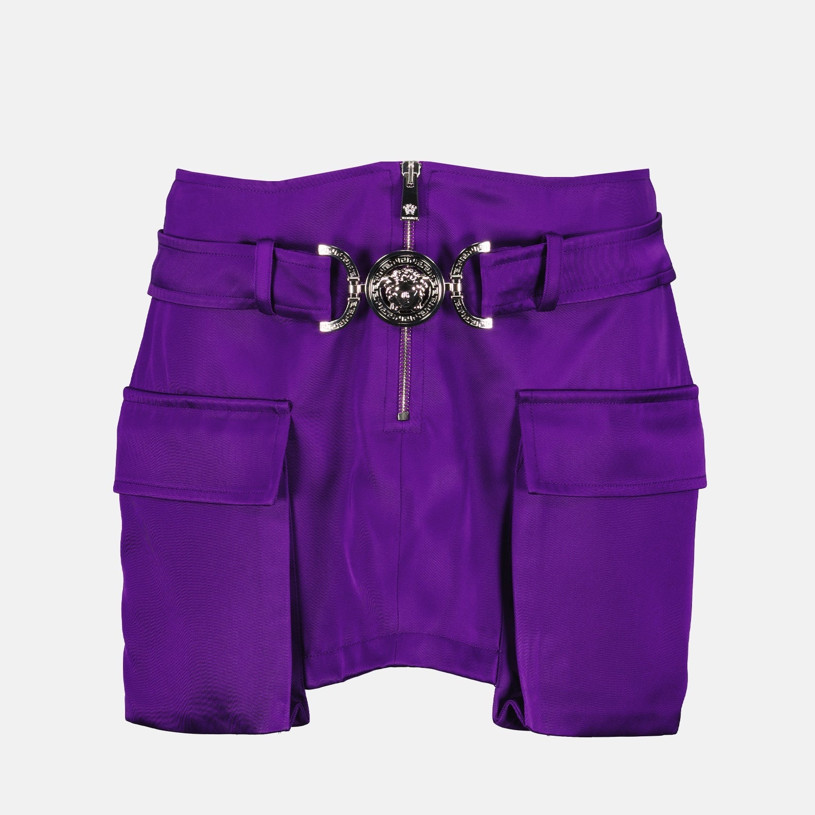 Versace, Mini Cargo Skirt, Medusa 95, Women's Luxury Clothing, High-End Fashion