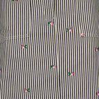 Kenzo, mini skirt, striped denim, women's fashion, luxury clothing