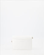Alexander McQueen, Four Ring Bag, White Leather Bag, Luxury Handbag, Designer Accessories
