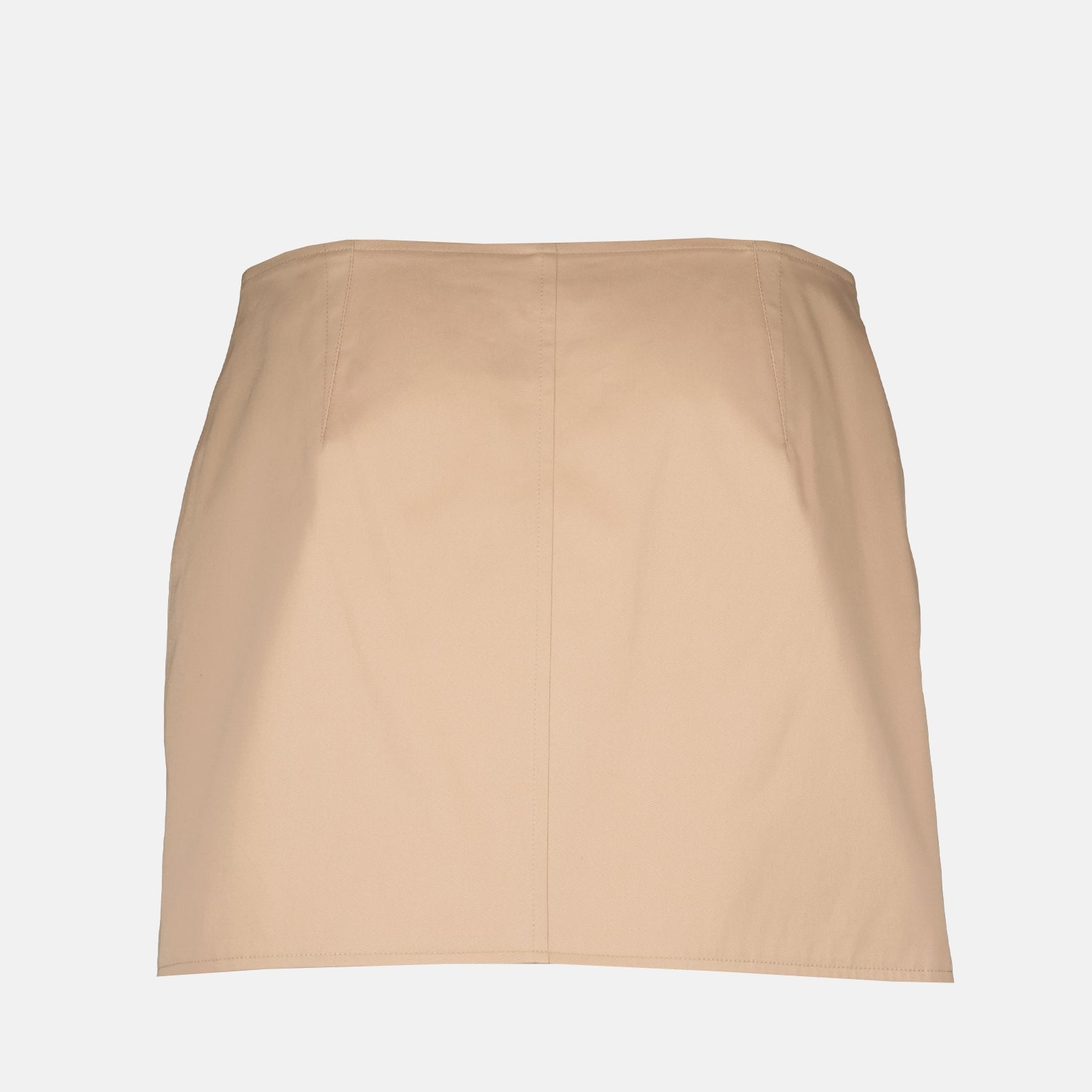 Beige Gabardine Trench Miniskirt Burberry Women WE IN STYLE