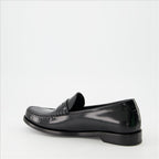Patent Leather Loafers, Men's Saint Laurent, Luxury Men's Shoes, Elegant Loafers, Formal Footwear