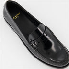 Patent Leather Loafers, Men's Saint Laurent, Luxury Men's Shoes, Elegant Loafers, Formal Footwear