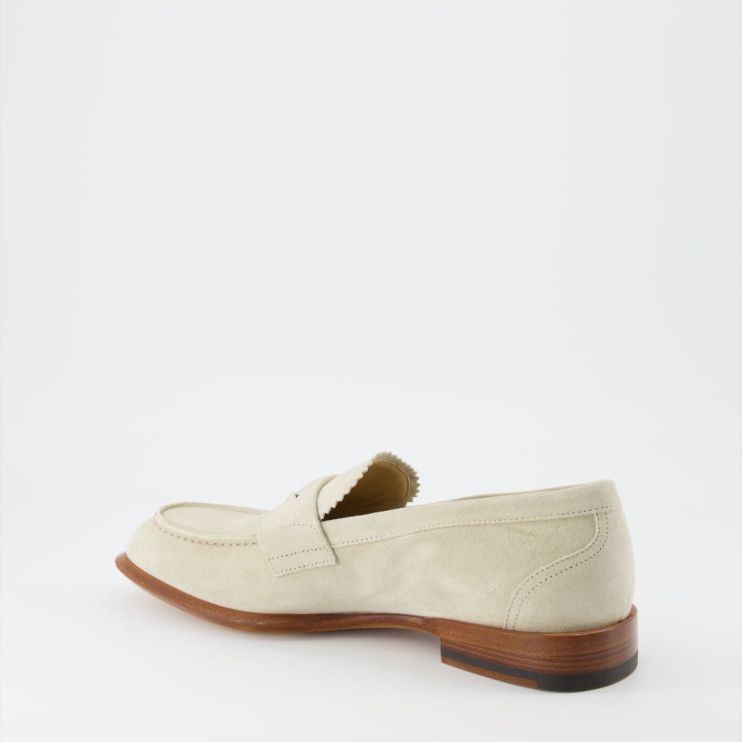 Alexander McQueen, Men's suede moccasins, luxury footwear, designer moccasins, elegant men's shoes