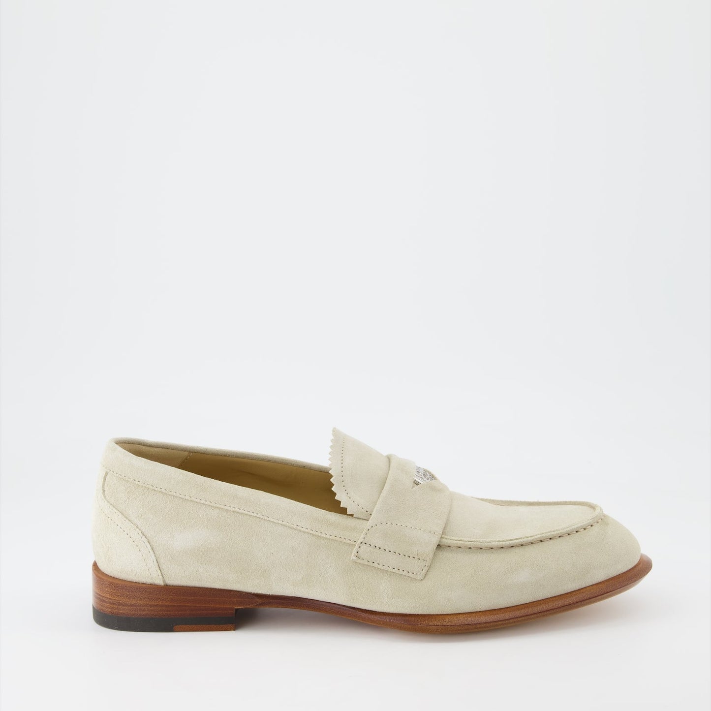 Alexander McQueen, Men's suede moccasins, luxury footwear, designer moccasins, elegant men's shoes