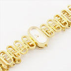 Fendi O'Lock, gold steel watch, diamond watch, magnetic closure, luxury timepiece