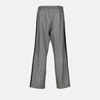 Fendi trousers, houndstooth print, luxury men's fashion, high-end trousers, designer trousers