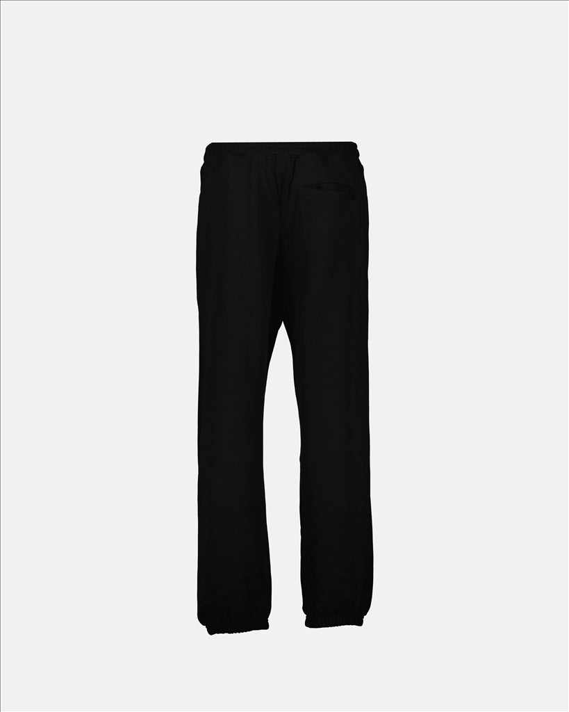 Moschino trousers, logo pants, luxury menswear, designer clothing, masculine trend