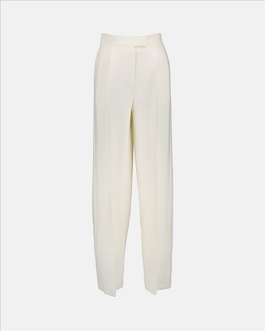 - Fendi Women's Pants
- Luxury Pleated Trousers
- Elegant White Pants
- High-End Ready-to-Wear
- Chic Women's Outfit