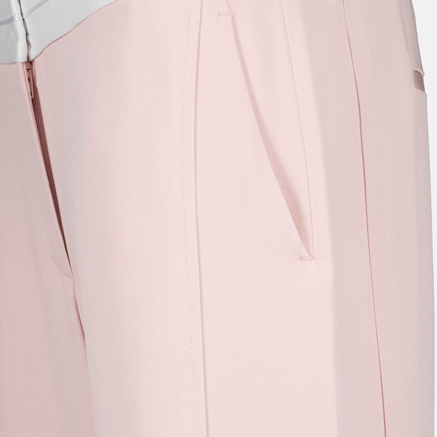 Victoria Beckham, Bicolour Pleated Trousers, Women's Luxury Trousers, Designer Fashion, High-End Women's Clothing