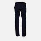 AMI Paris, men's chinos, navy blue pants, luxury fashion, tailored trousers
