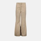 Image of Contrast Waist Chino Pants by Palm Angels for Women - Season Spring-Summer 2023 - Front View