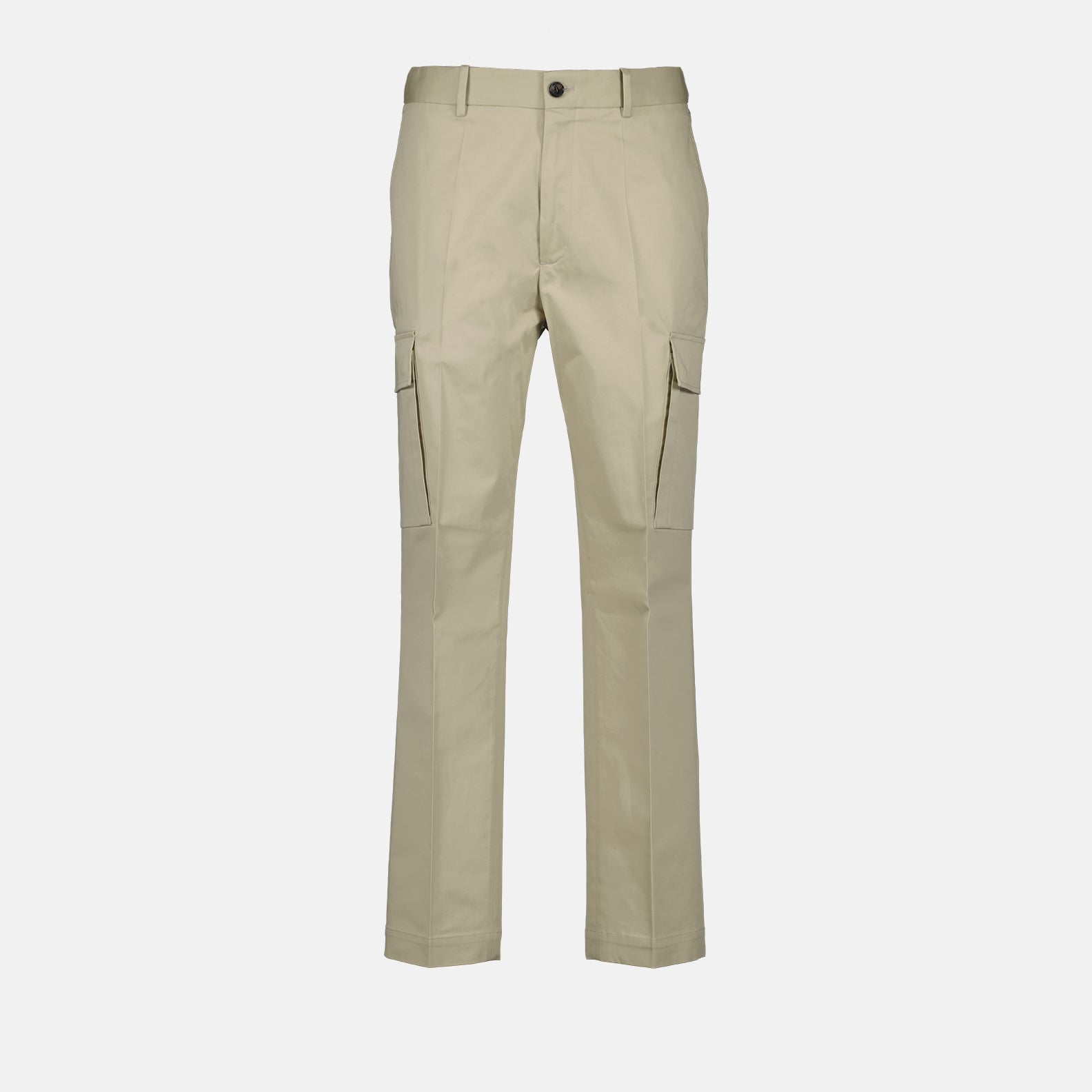 Moncler chinos, men's beige trousers, luxury chinos, elegant men's pants, premium men's fashion