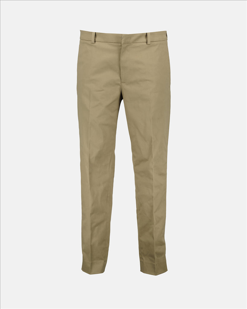 Chino Pants, Beige, Men, Elegant, Casual-Chic