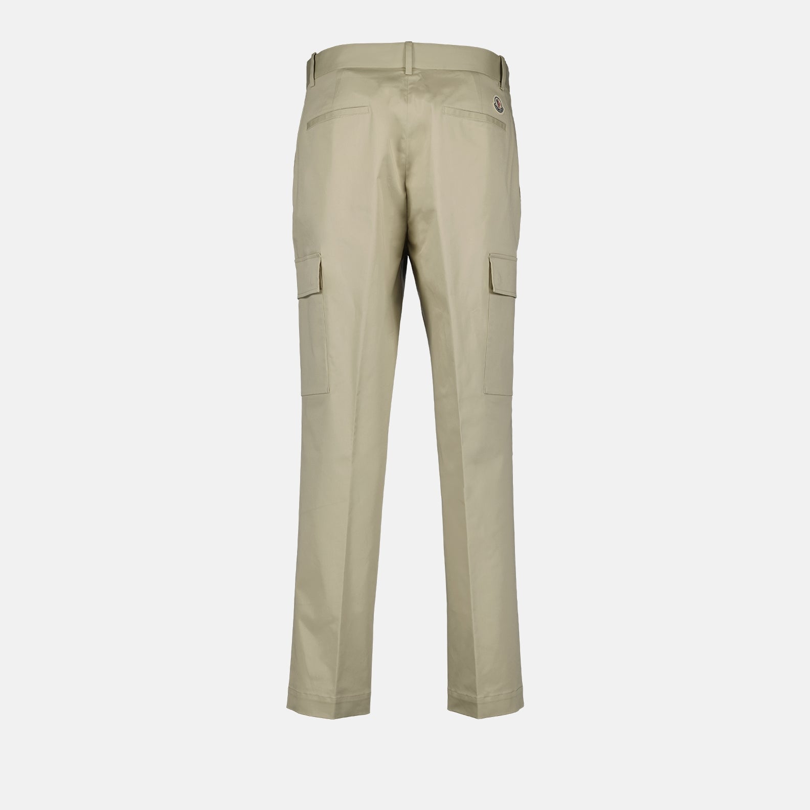 Moncler chinos, men's beige trousers, luxury chinos, elegant men's pants, premium men's fashion