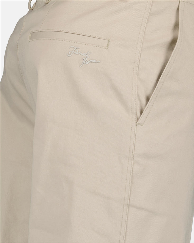 Fendi, Beige Chino Pants, Men's Pants, Premium Pants, Luxury Men's Fashion