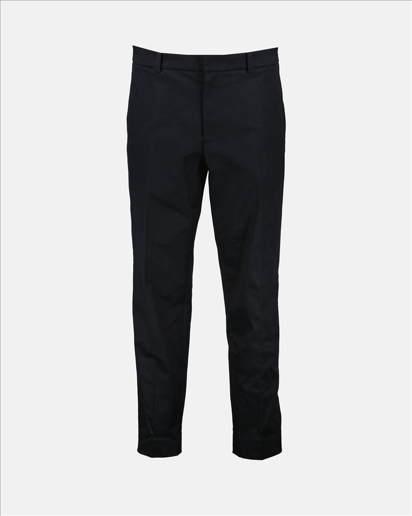 Chino trousers, Moncler, men's fashion, black trousers, luxury