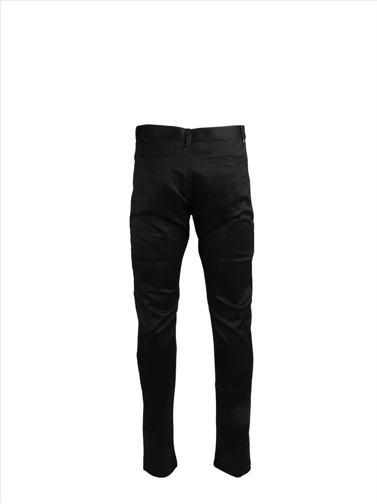 Saint Laurent, black chinos, men's luxury trousers, designer chinos, high-end men's fashion