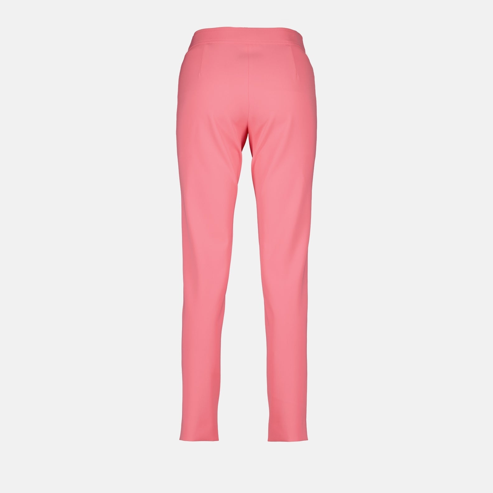 Moschino pink trousers, straight-cut trousers women, luxury fashion, elegant women's pants, high-end women's clothing