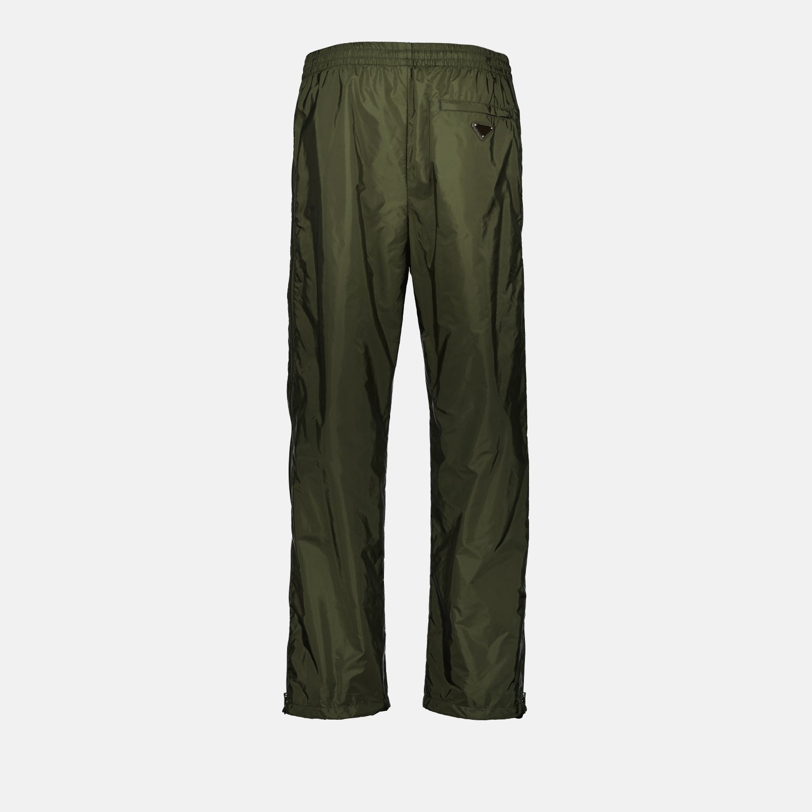 Prada, Re-Nylon Pants, Green Pants, Men's Luxury Fashion, Sustainable Fashion