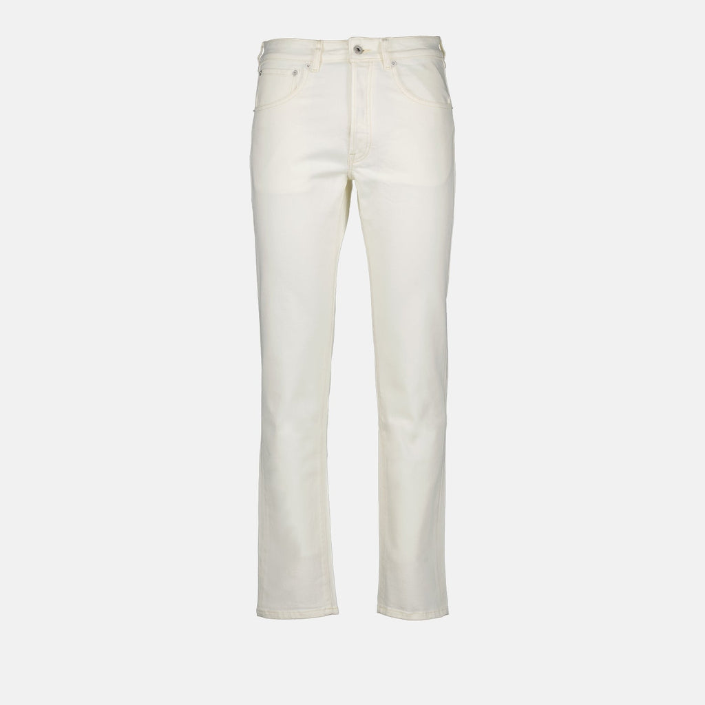 Kenzo, White Denim Pants, Men’s Fashion, Luxury Jeans, Designer Menswear