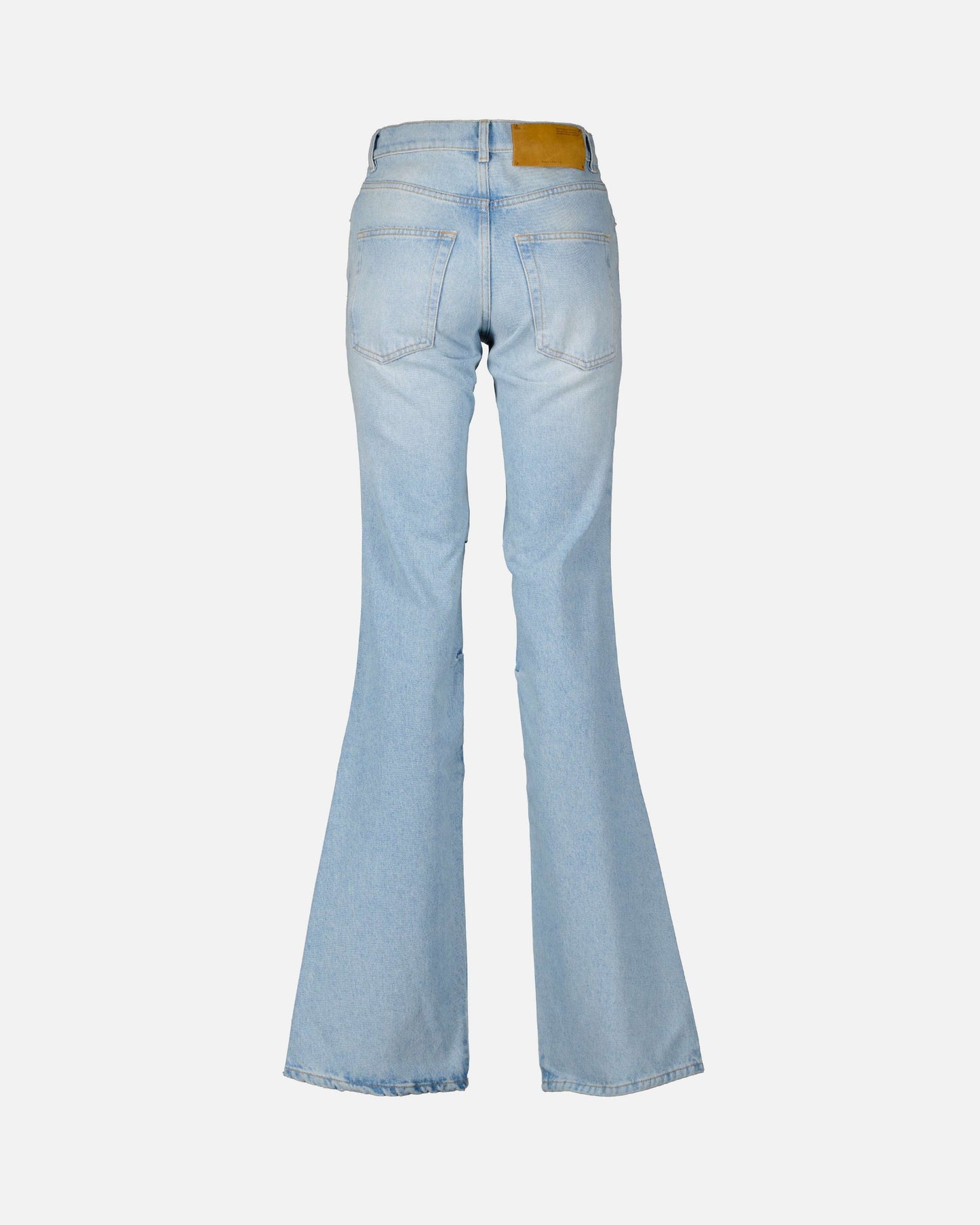 Washed jeans, wide-leg pants, women's fashion, chic trousers, trendy denim