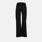 Dolce & Gabbana, Black Denim Pants, Women’s Luxury Jeans, Elegant Women’s Pants, High-End Fashion