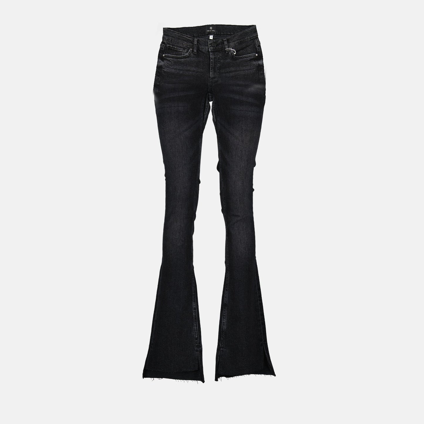 Anine Bing, flared jeans, black denim, luxury jeans, designer denim