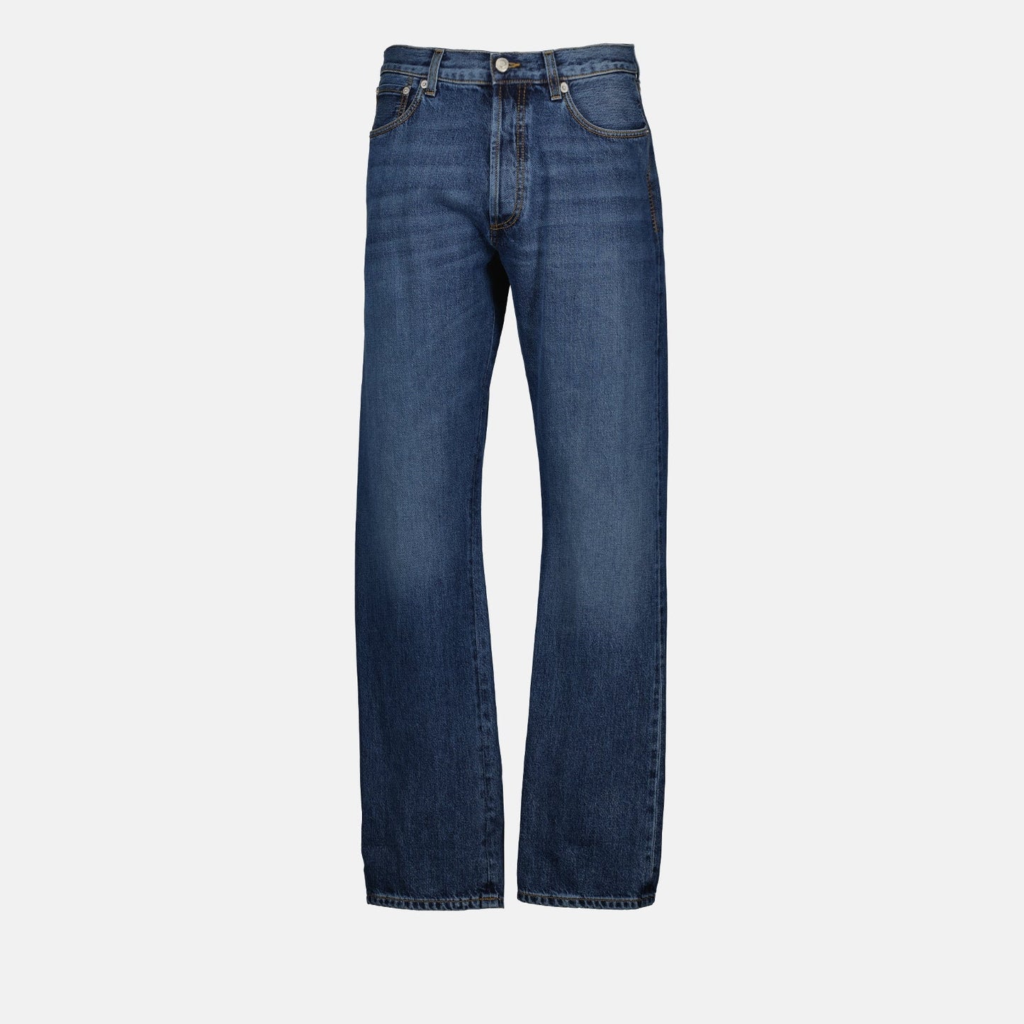 Alexander McQueen, Men's jeans, Straight-leg jeans, Luxury denim, High-end fashion