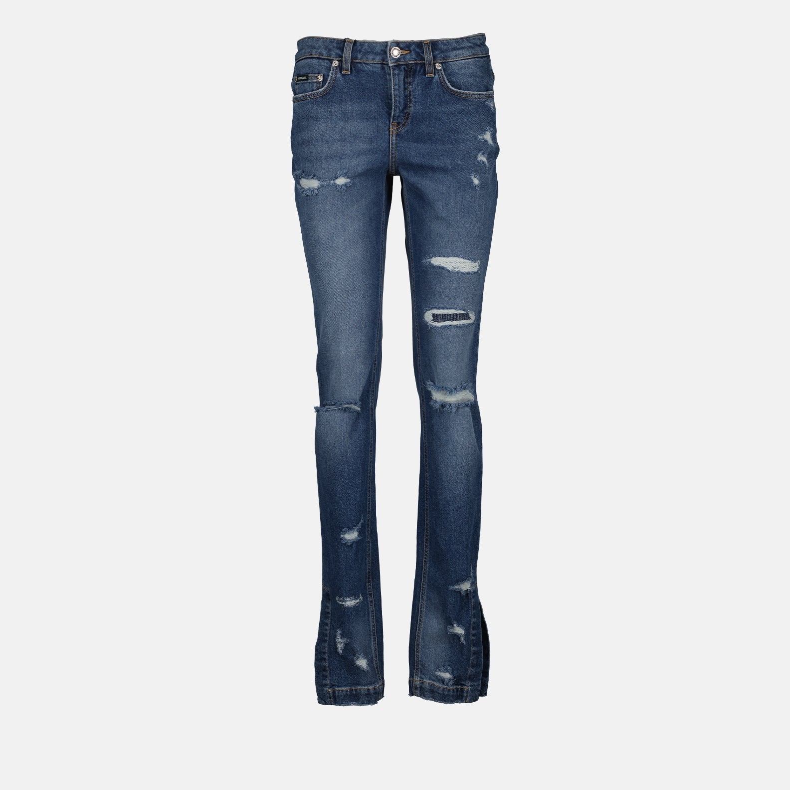 Dolce & Gabbana jeans, women's luxury jeans, high-end denim, elegant women's pants, designer jeans