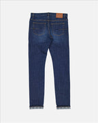 Men's jeans, raw denim, straight cut, quality denim, elegant trousers